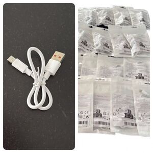 16 Fast Charging USB-A to USB-C Cables Bundle - 4 Sizes - 100W Max Output NEW